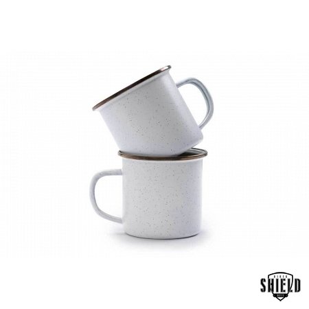 Enamel Cup Set - Eggshell CKW-393