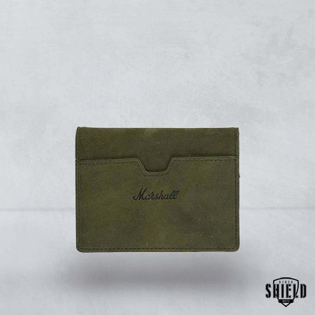 Marshall Card Holder Suedehead – Olive