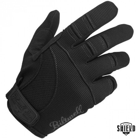 Moto Gloves - Black Black
