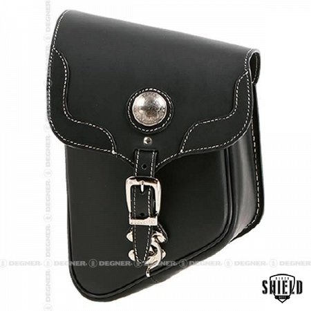 Leather Rigid Saddlebag- SB - 15