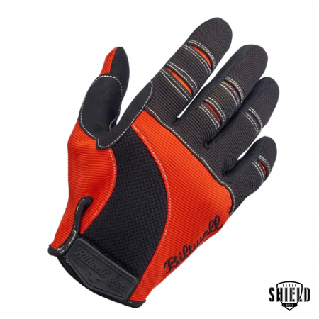 Biltwell Moto Gloves -Orange/Black