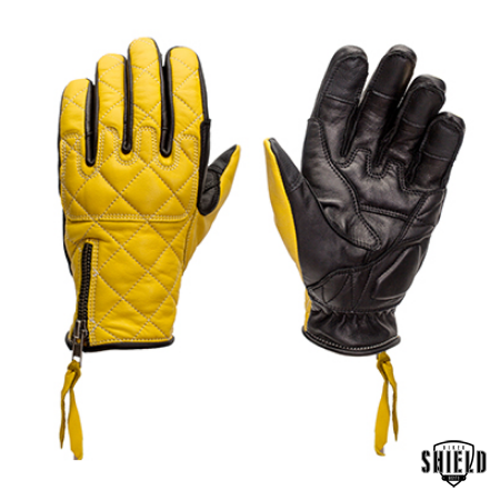 Gloves - Full Yellow Black