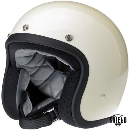 Bonanza Helmet - Gloss Vintage White