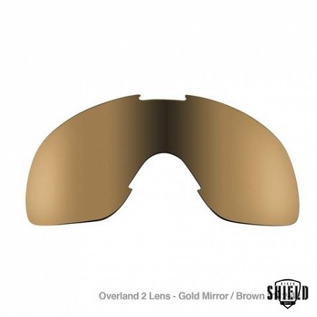 Overland Goggle Lenses - Gold Mirror Brown