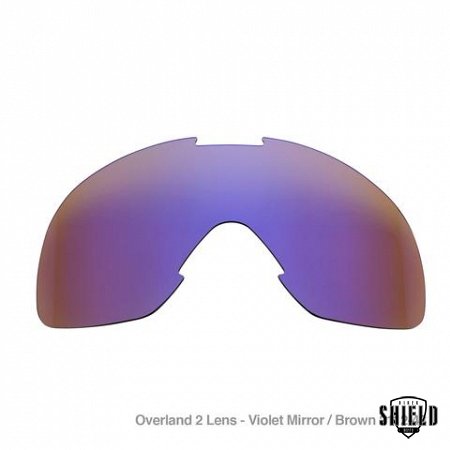 Overland Goggle Lenses - Violet Mirror Brown