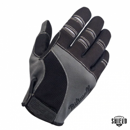 Biltwell Moto Gloves - Grey/Black