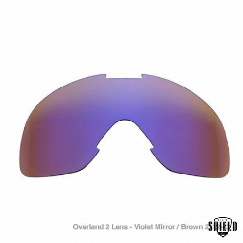 Overland Goggle Lenses - Violet Mirror Brown
