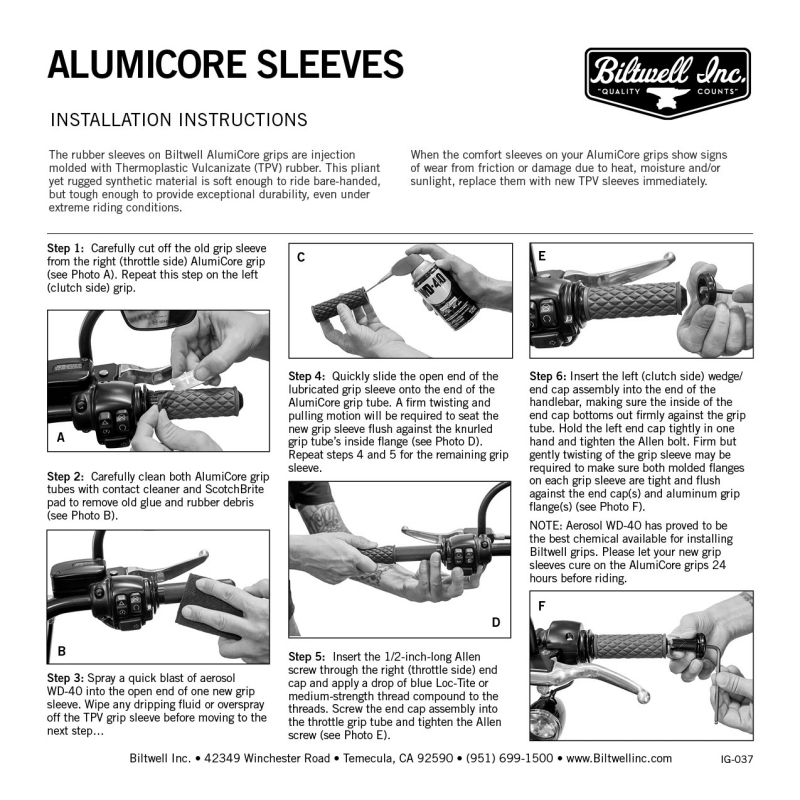 Hướng dẫn lắp đặt AlumiCore Replacement Sleeves